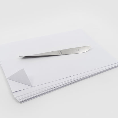 Ameland Letter Opener | Satin stainless steel