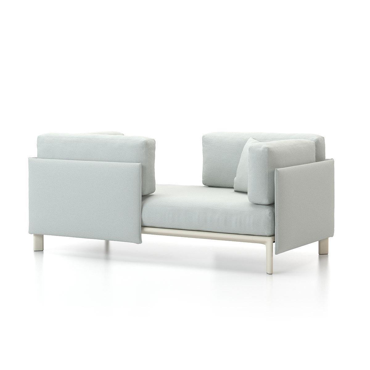 Anagram 1900mm Sofa | Dumet 28 Sage Steel Blue Upholstery