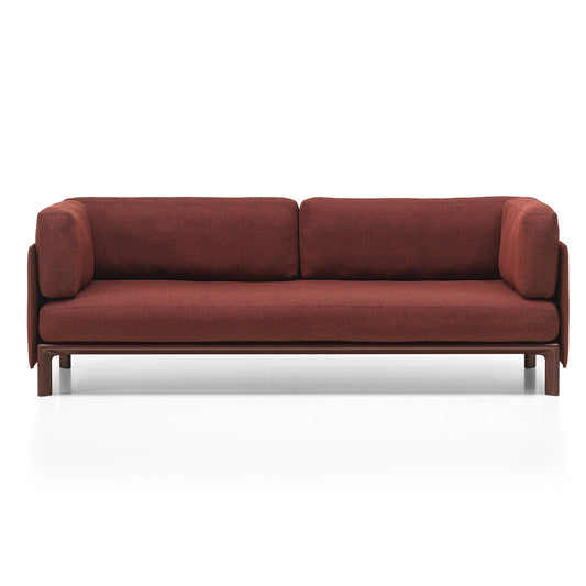 Anagram 2300mm Sofa | Cento 12 Dark Red Melange Upholstery