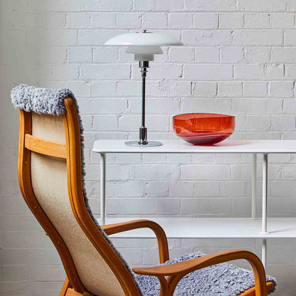 Lamino High Back Chair | Sheepskin Scandi Grey