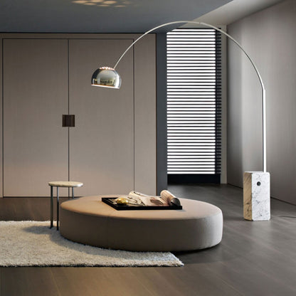 Arco Floor Lamp | White Marble