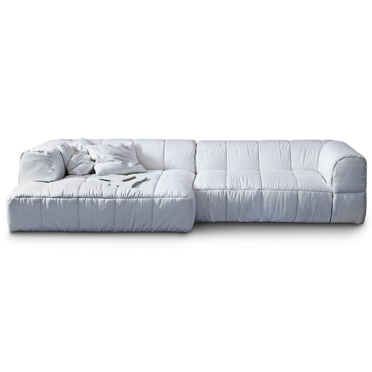 Strips Sofa S3 Configuration | Light Grey Lama 801 Fabric