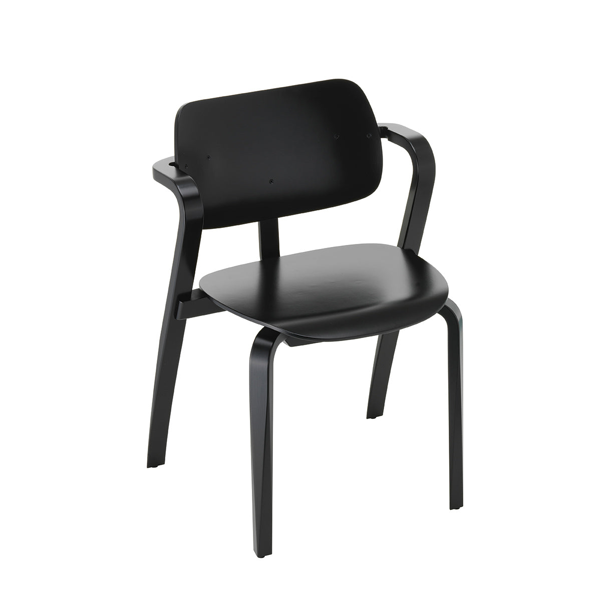 Aslak Chair | Black Lacquered Beech