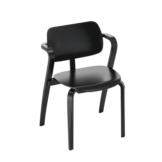 Aslak Chair | Black Lacquered Beech