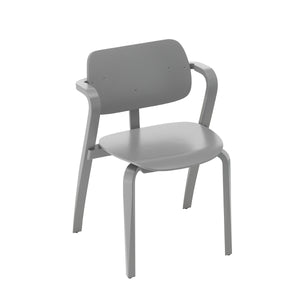 Aslak Chair | Grey Lacquered Beech