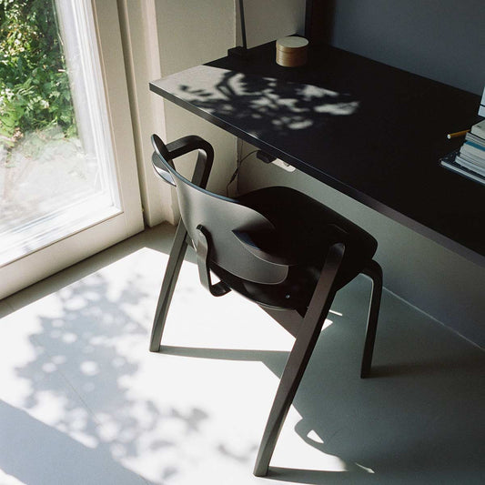 Aslak Chair | Black Lacquered Beech