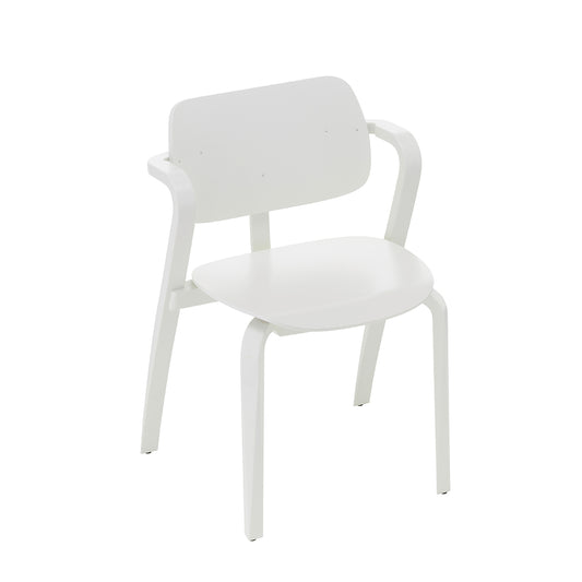 Aslak Chair | White Lacquered Beech