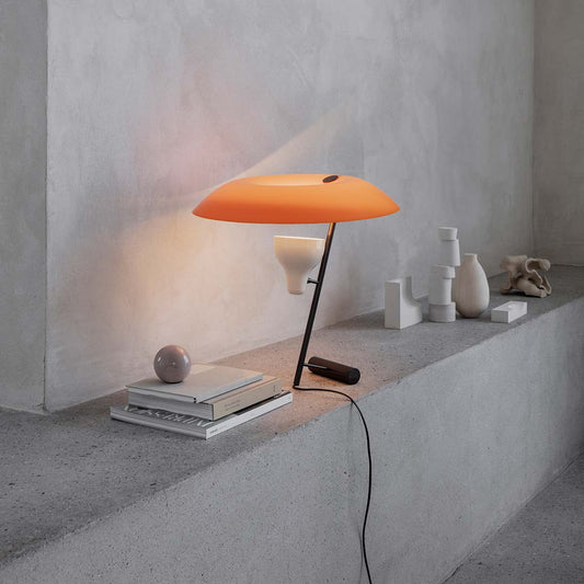 Model 548 Table Lamp | Orange Shade