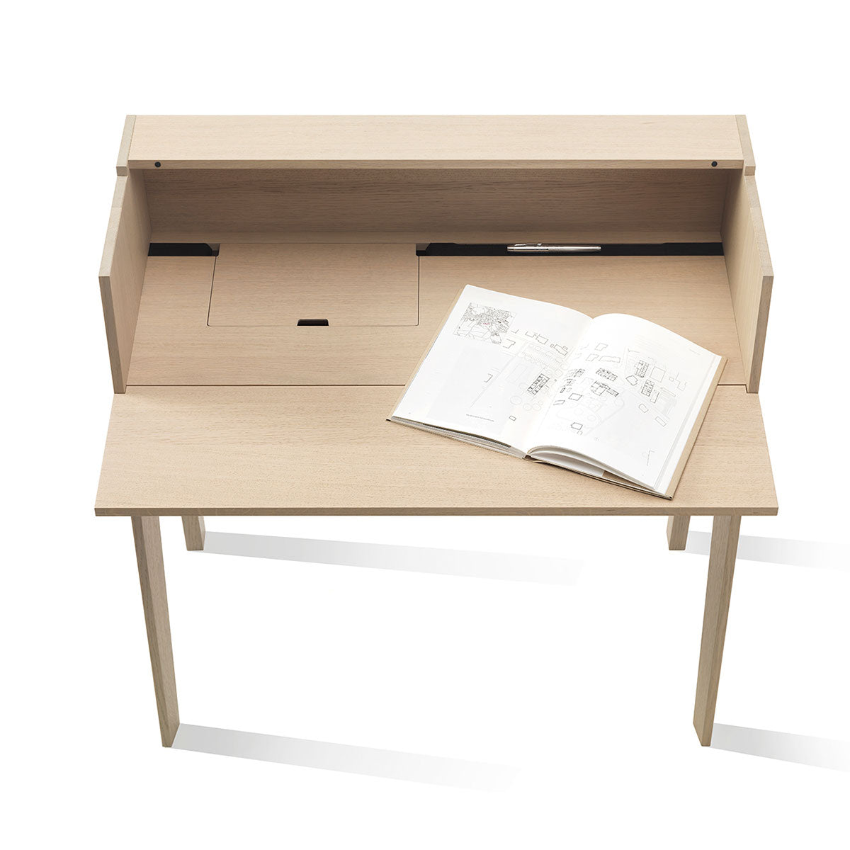 AT-AT Desk | Light Stained Oak Veneer