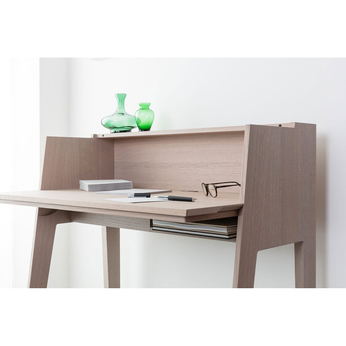AT-AT Desk | Light Stained Oak Veneer
