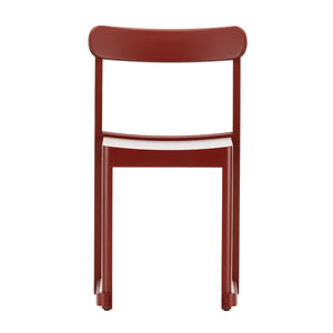 Atelier Chair | Dark Red Lacquered Beech