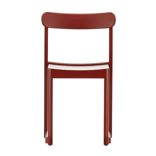 Atelier Chair | Dark Red Lacquered Beech