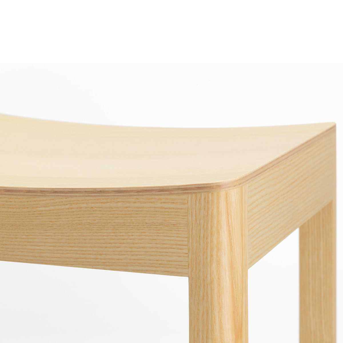 Atelier Bar Stool | Natural Lacquered Ash