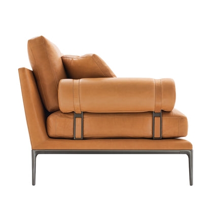 Atoll Sofa 254cm | Caramel Alice FR Fabric