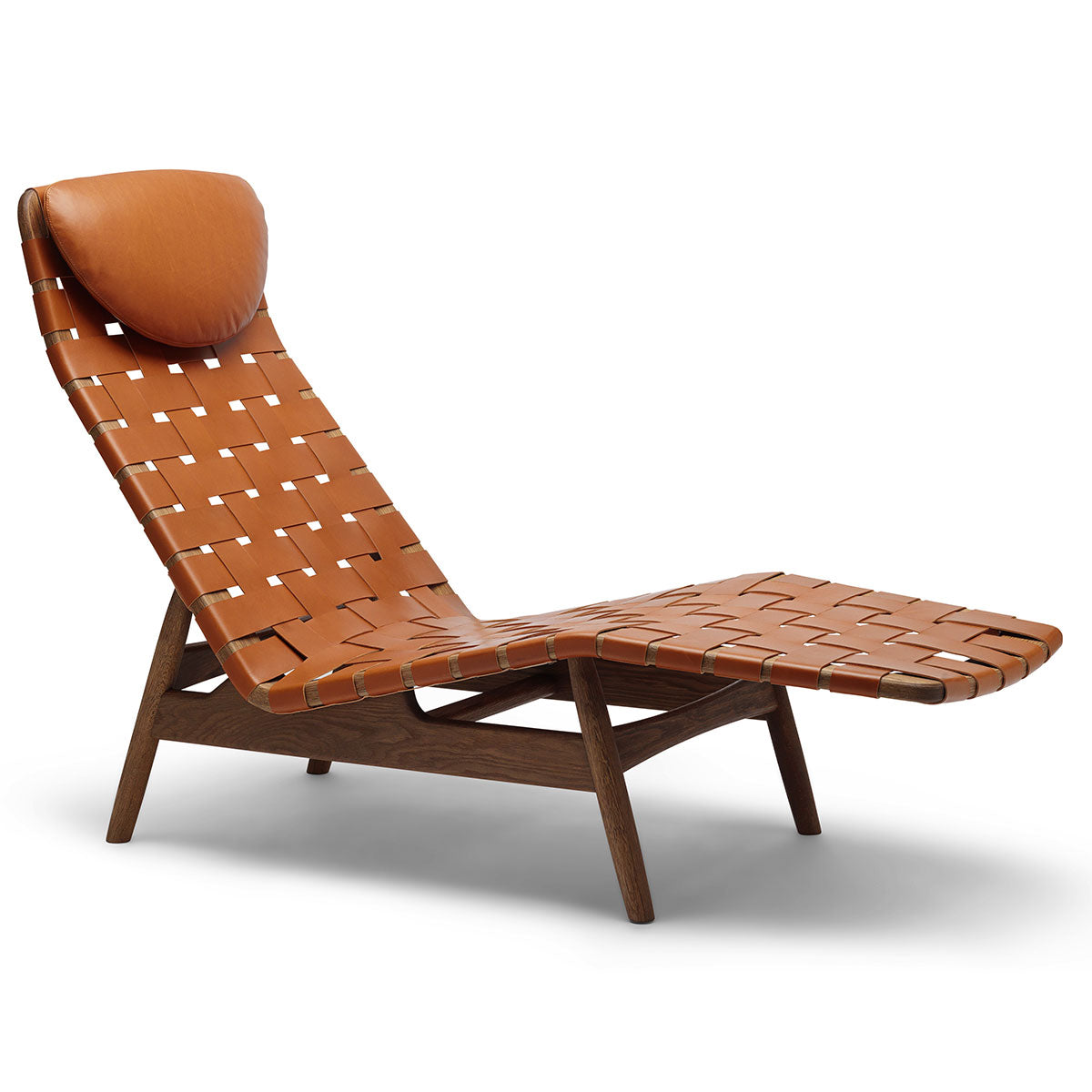 Sibast AV Egoist Chaise Longue | Brandy Leather