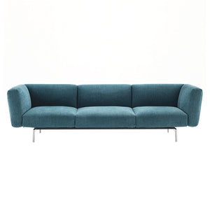 Avio Compact 3 Seat Sofa | Olive Green Hermoso Fabric