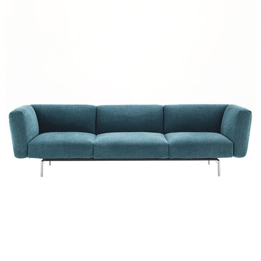 Avio Compact 3 Seat Sofa | Olive Green Hermoso Fabric