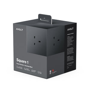Square 1 Extension Cable | Stockholm Black