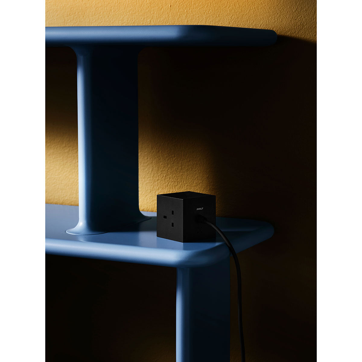 Square 1 Extension Cable | Stockholm Black