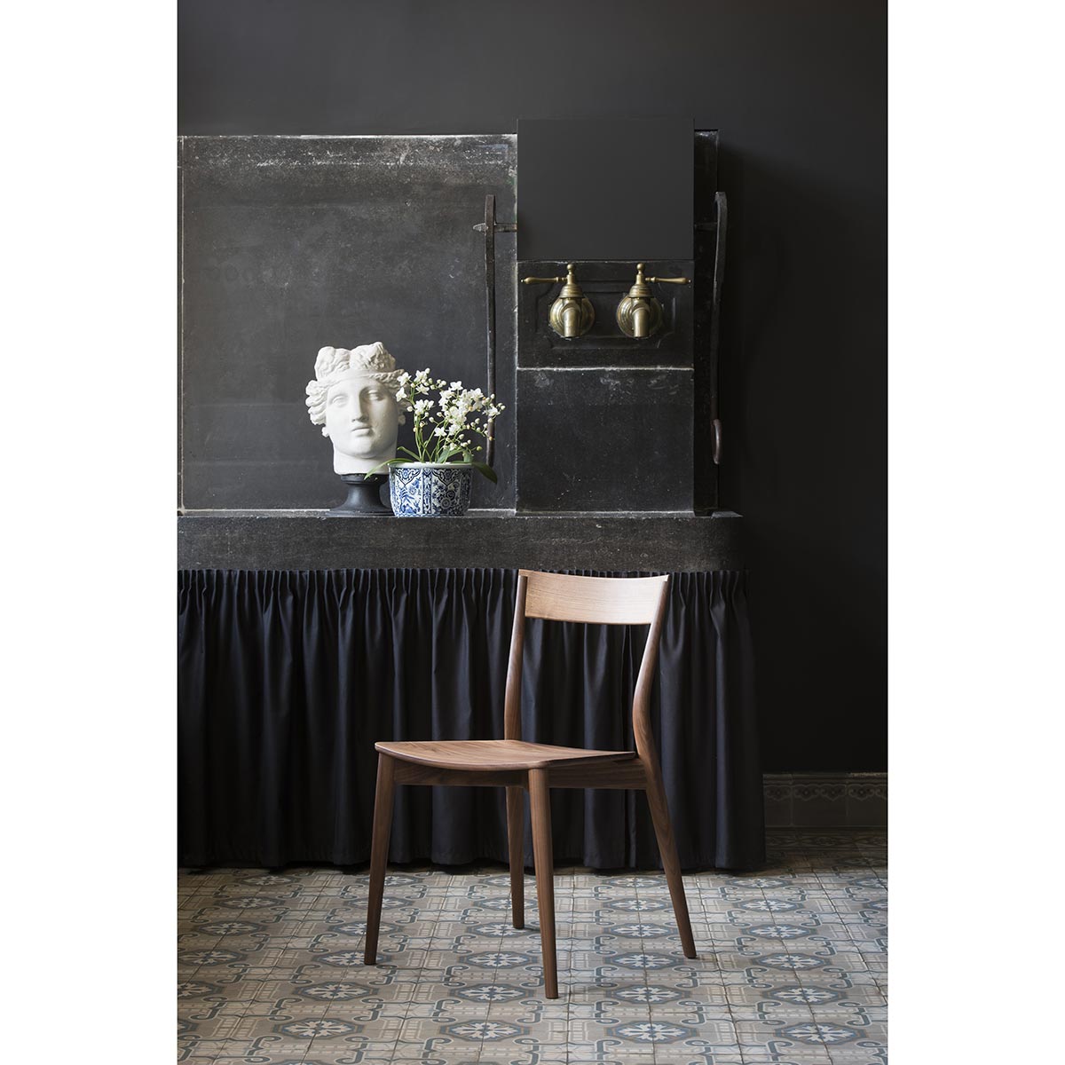 Azuki Dining Chair | Solid Walnut