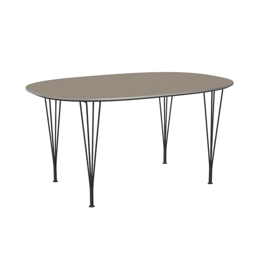 Superellipse Dining Table | Brown Ottawa Fenix Top