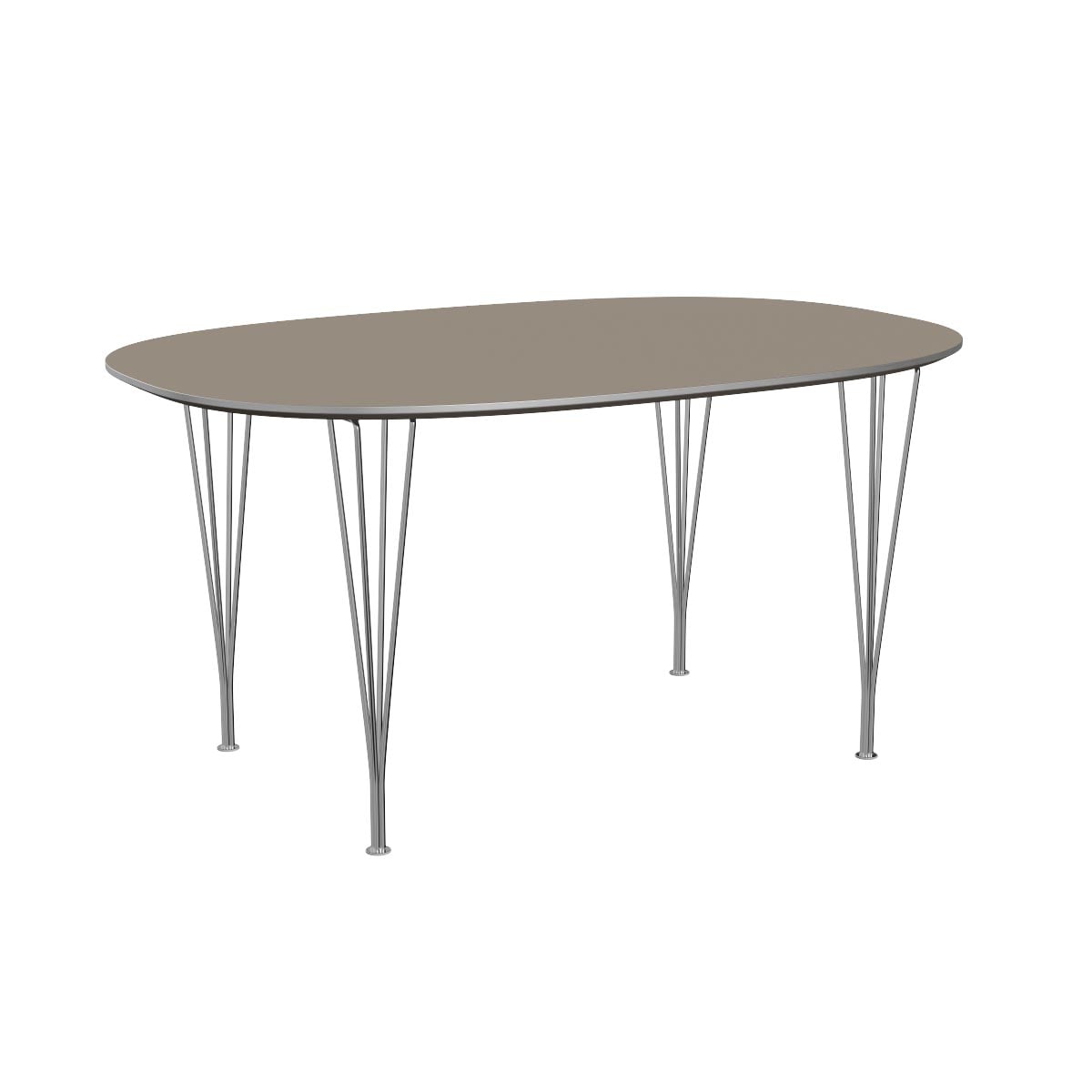 Superellipse Dining Table | Brown Ottawa Fenix Top