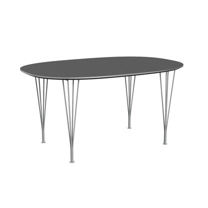Superellipse Dining Table | Grey Bromo Fenix Top