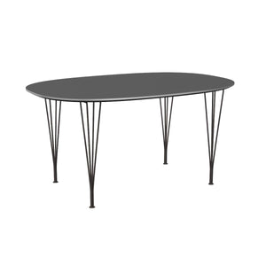 Superellipse Dining Table | Grey Bromo Fenix Top