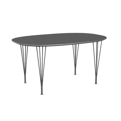 Superellipse Dining Table | Grey Bromo Fenix Top