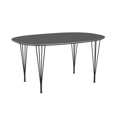 Superellipse Dining Table | Grey Bromo Fenix Top