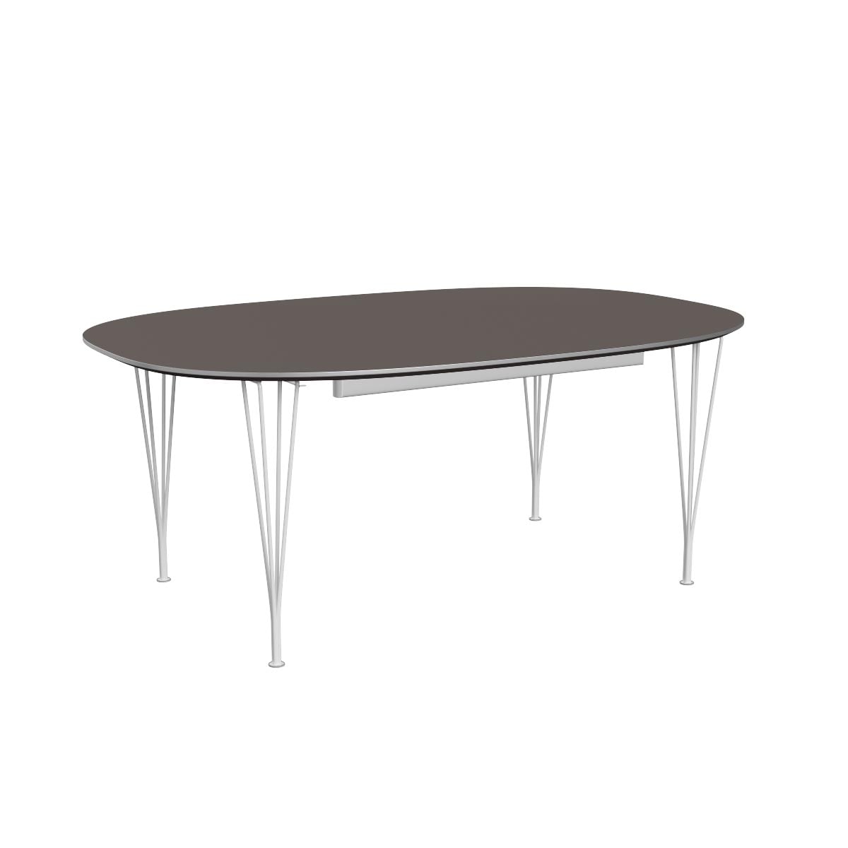 Superellipse Dining Table | Grey Laminate Top