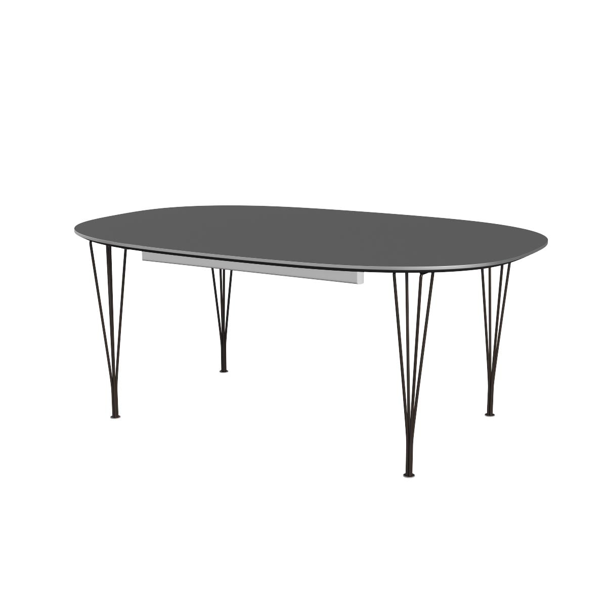 Superellipse Dining Table | Grey Bromo Fenix Top