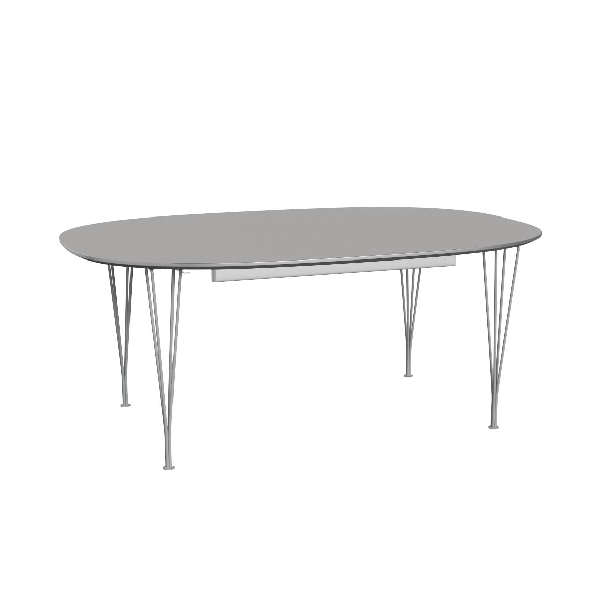 Superellipse Dining Table | Grey Efeso Fenix Top