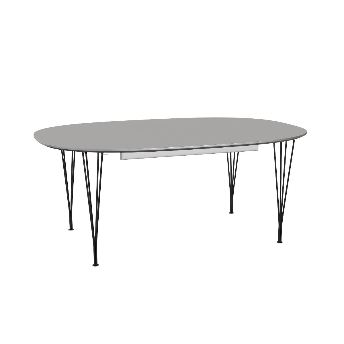 Superellipse Dining Table | Grey Efeso Fenix Top