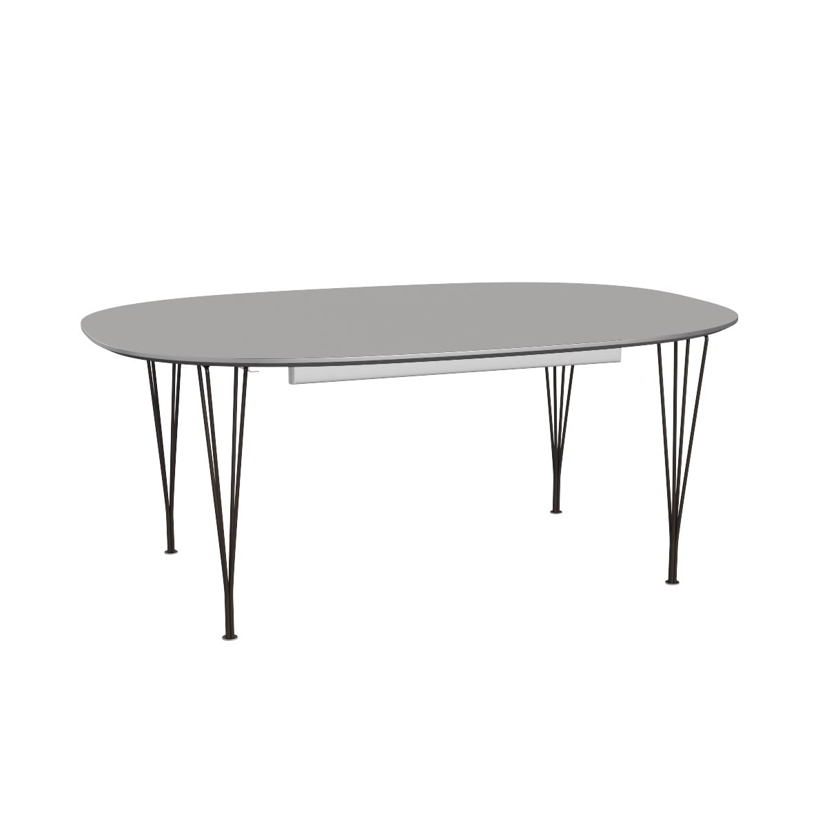 Superellipse Dining Table | Grey Efeso Fenix Top