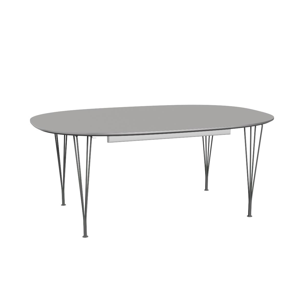 Superellipse Dining Table | Grey Efeso Fenix Top