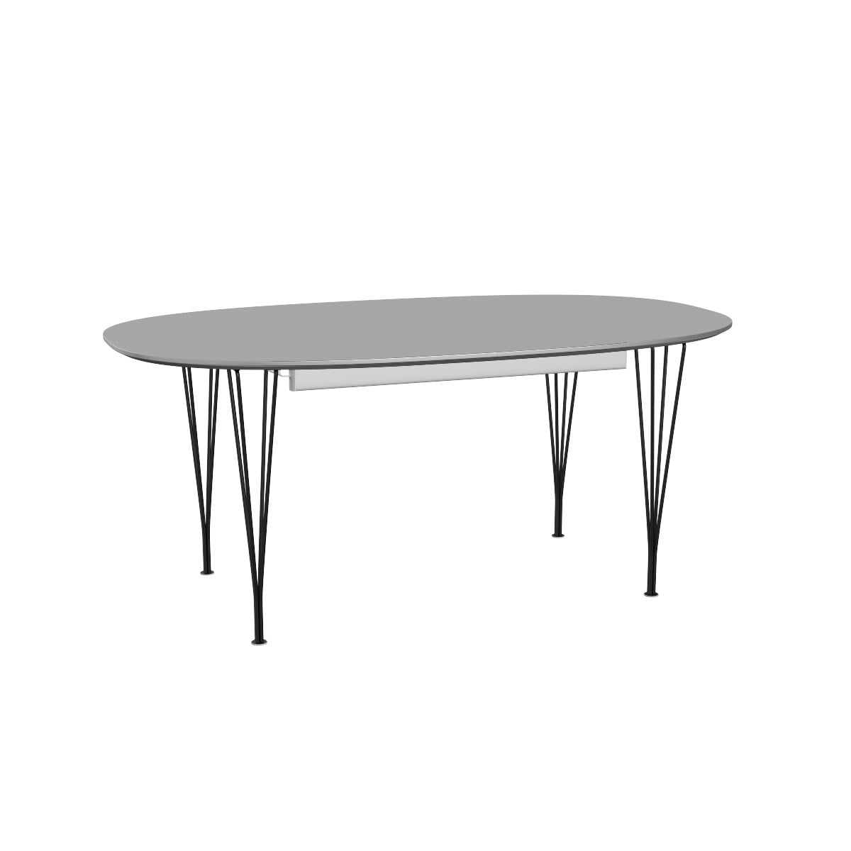 Superellipse Dining Table | Grey Efeso Fenix Top