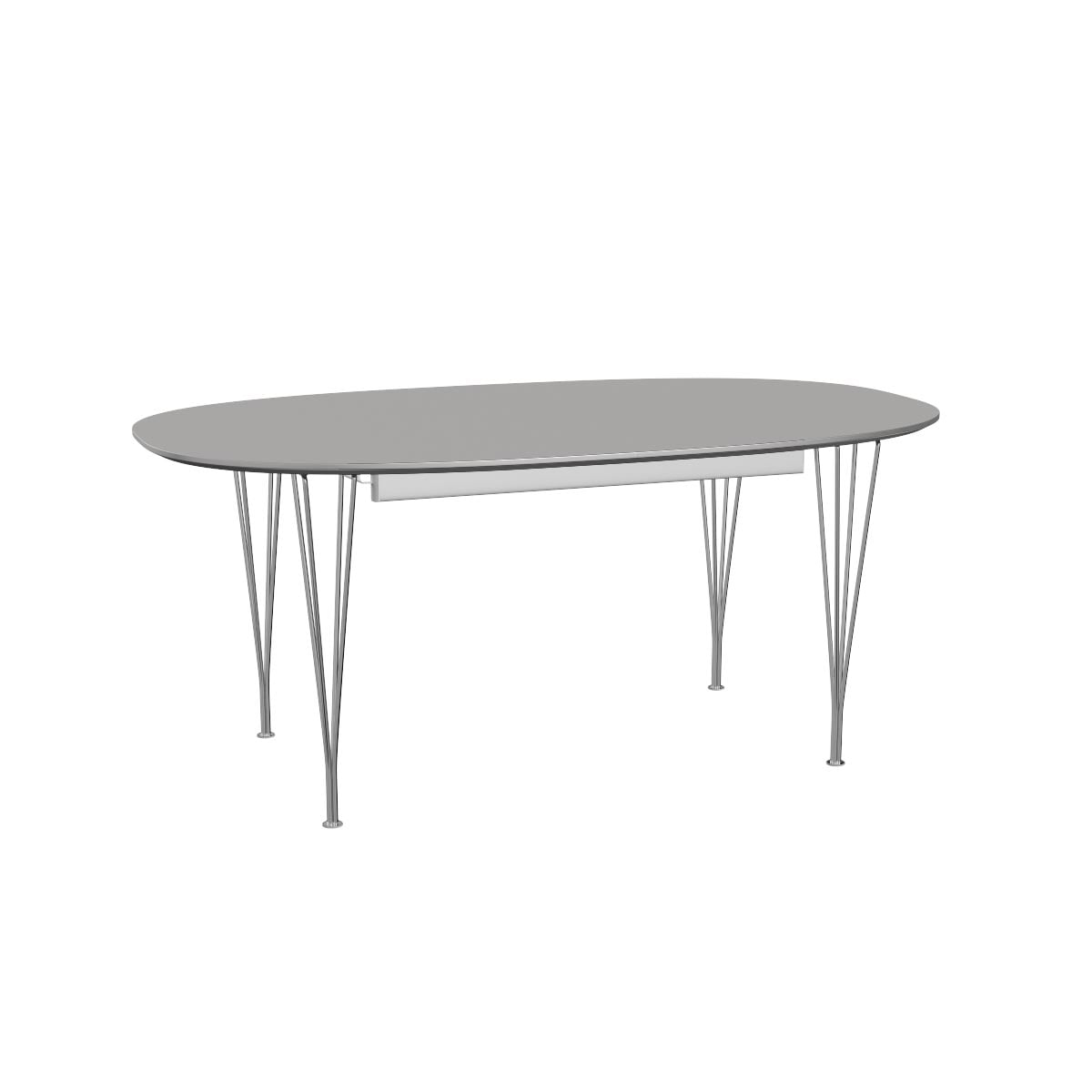 Superellipse Dining Table | Grey Efeso Fenix Top