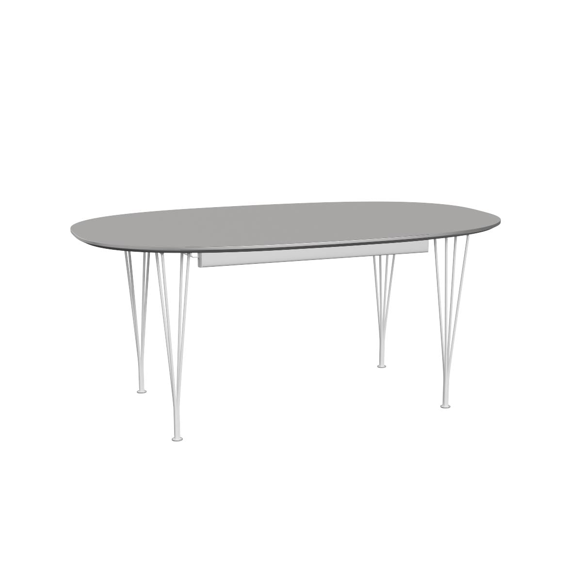 Superellipse Dining Table | Grey Efeso Fenix Top