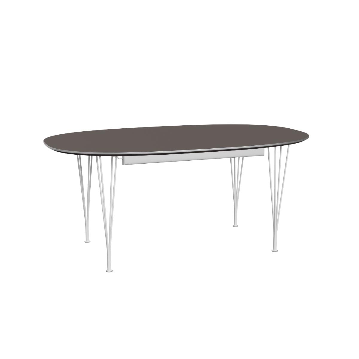 Superellipse Dining Table | Grey Laminate Top