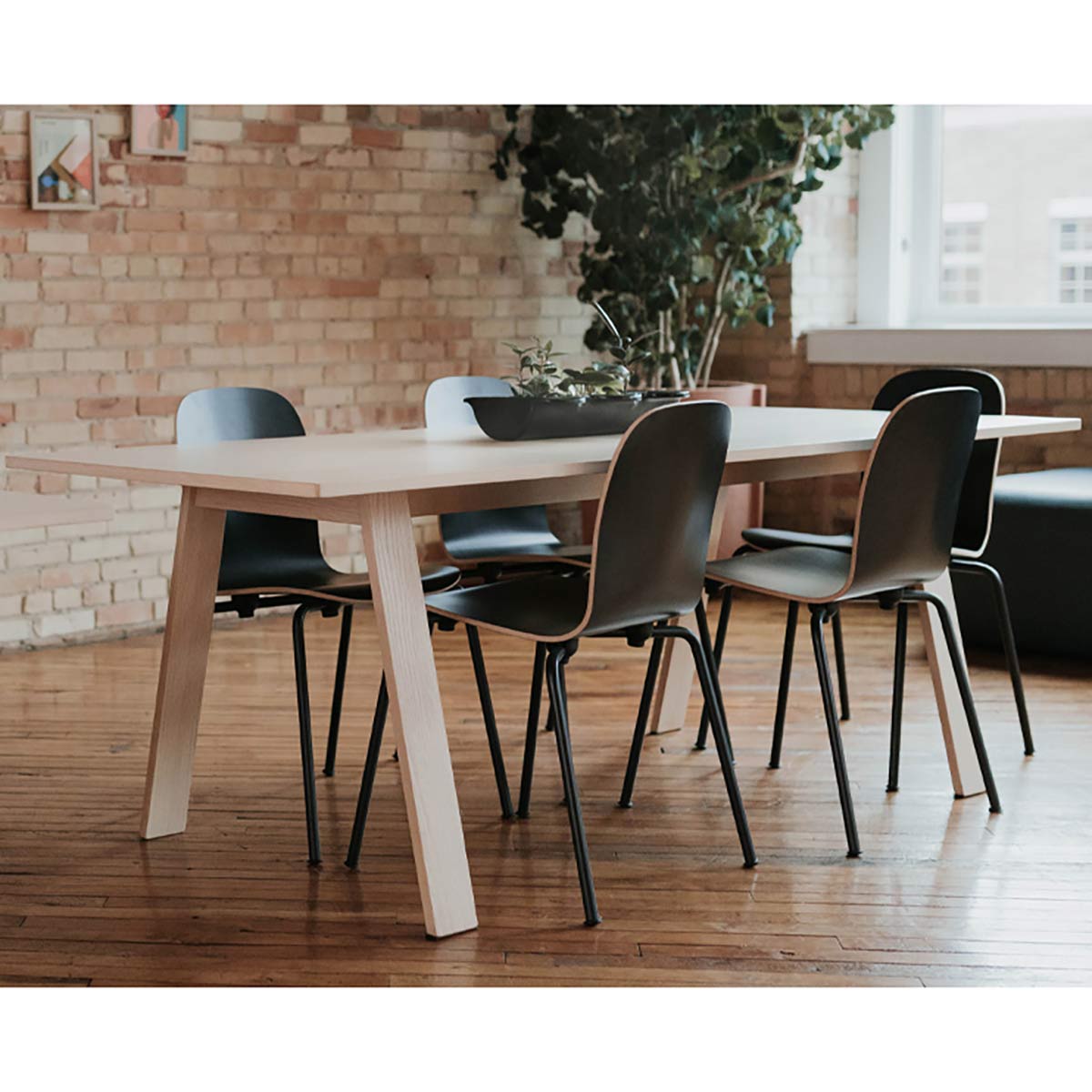 Bac Dining Table 200cm | Bleached Ash 113