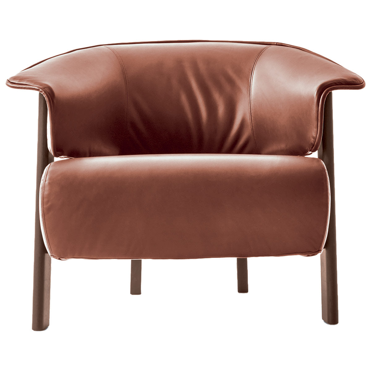 Back-Wing Armchair | Tobacco Leather 13X417