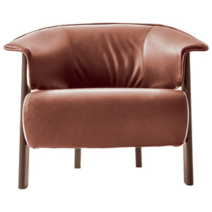 Back-Wing Armchair | Tobacco Leather 13X417