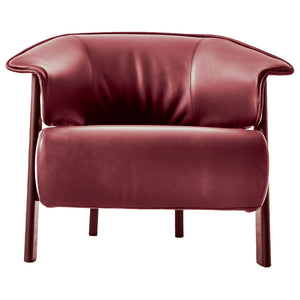 Back-Wing Armchair | Moor Brown Leather 13X413