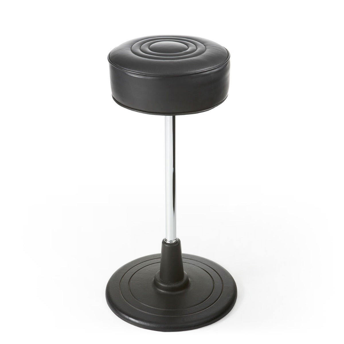 Eileen Gray Bar Stool No 1 | Black Leather Seat