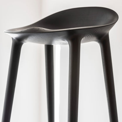 BAR Counter Stool | Black Oak Frame