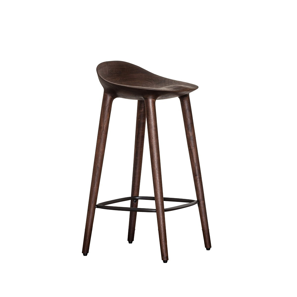 BAR Counter Stool | Oiled Walnut Frame