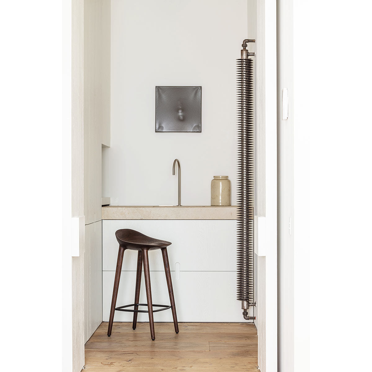 BAR Counter Stool | Oiled Walnut Frame