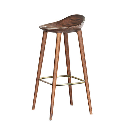 BAR Counter Stool | Oiled Walnut Frame