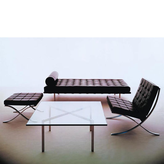 Barcelona Day Bed Relax | Black 01 Venezia Leather